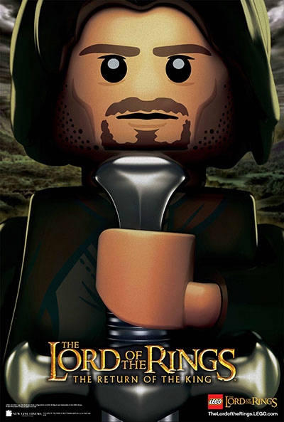 לגו - שר הטבעות   Aragorn - legoלגו -שר הטבעות Aragorn  - lego    אנימציה        children-1034  lego-Lord-of-the-Rings-Aragorn